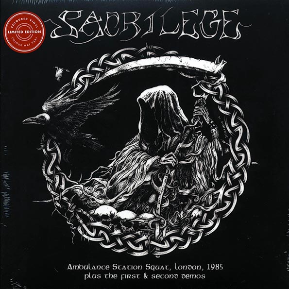 (image for) Sacrilege - Ambulance Station Squat, London 98, Demos LP (Color)